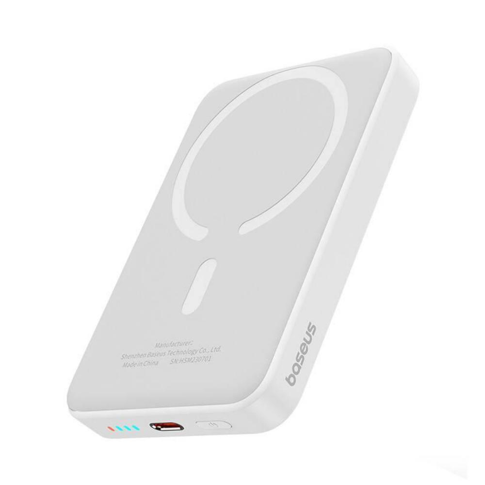 Baseus Magnetic Mini Air Powerbank 10000mAh 20W (white) (P10059001223-00) (BASP10059001223-00)