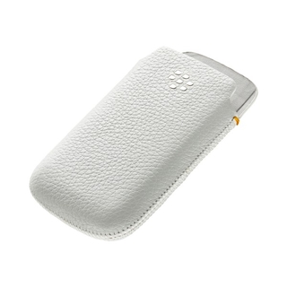 Кожен калъф за BlackBerry Bold 9700/9780, Curve 8520 - BlackBerry Leather Pouch ACC-32917 (бял - bulk) | JAR Computers Кожен калъф за BlackBerry Bold 9700/9780, Curve 8520 - BlackBerry Leather Pouch ACC-32917 (бял - bulk)