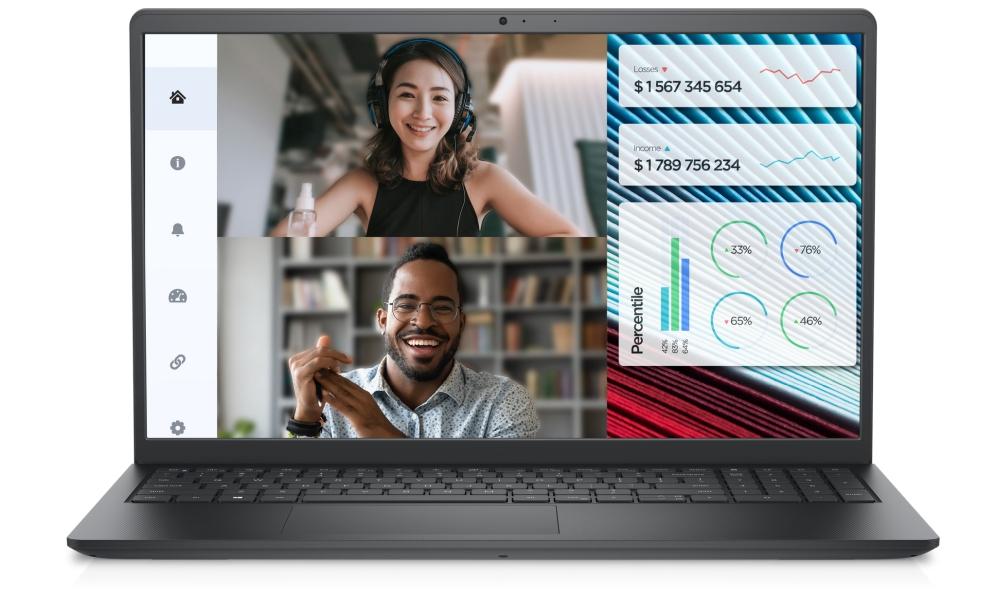 Dell Vostro 3520, Intel Core i3-1215U (10 MB Cache up to 4.40 GHz), 15.6" FHD (1920x1080) AG 120Hz WVA 250nits, 8GB, 1x8GB DDR4, 512GB PCIe M.2, UHD Graphics, HD Cam and Mic, 802.11ac, BG KB, Ubunto, 3Y PS+Microsoft Windows 11 Home 64Bit Eng Intl 1pk DSP