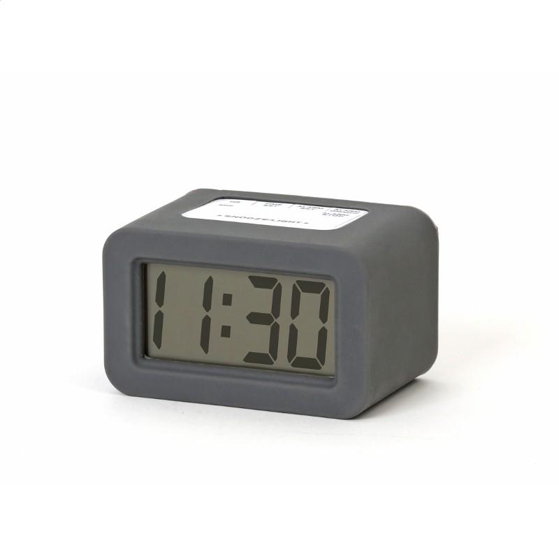 Гумиран LED часовник с аларма - Platinet Zegar Alarm Clock Digital Rubber Cover (сив) | JAR Computers Гумиран LED часовник с аларма - Platinet Zegar Alarm Clock Digital Rubber Cover (сив)