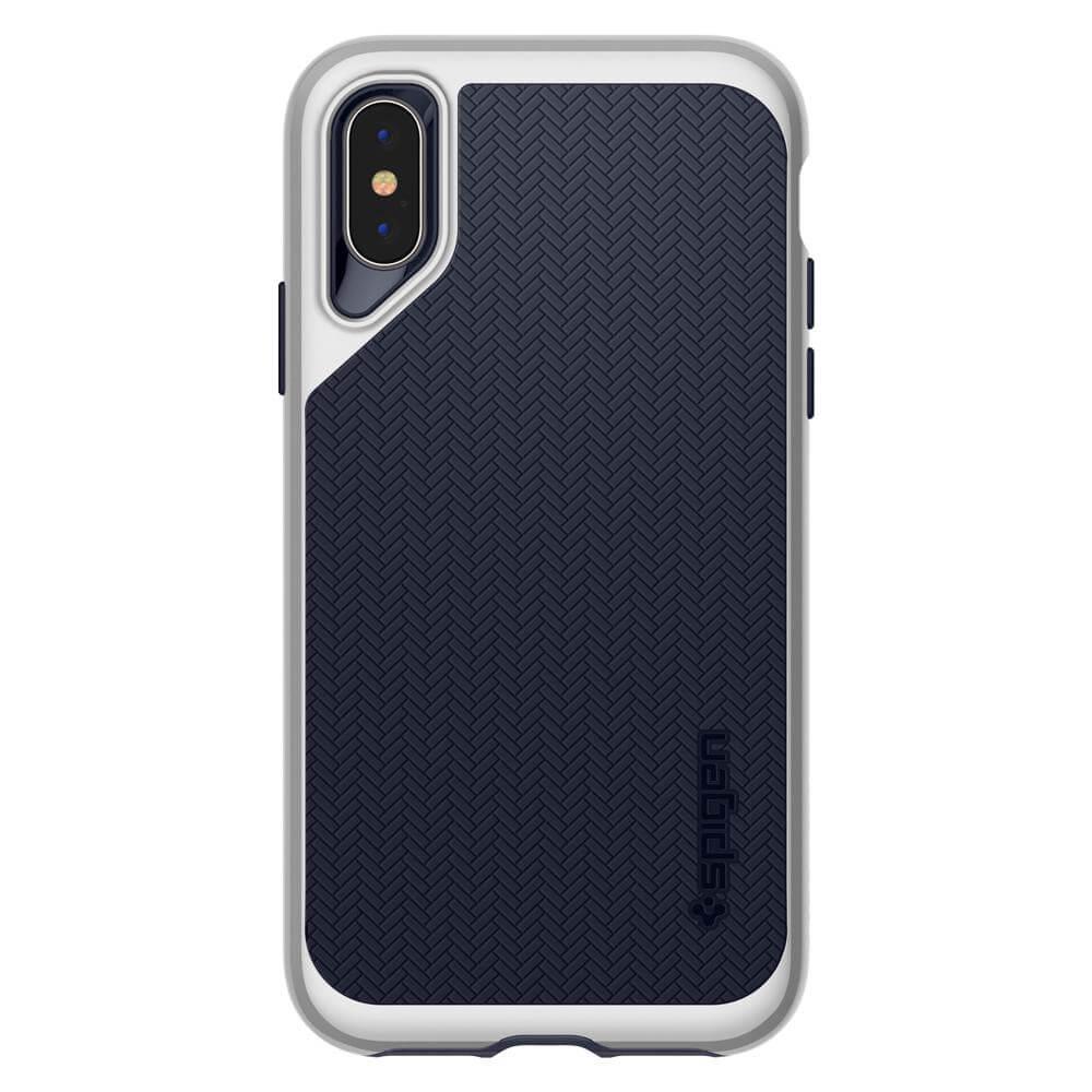 Хибриден кейс с висока степен на защита за iPhone XS (сребрист) - Spigen Neo Hybrid Case | JAR Computers Хибриден кейс с висока степен на защита за iPhone XS (сребрист) - Spigen Neo Hybrid Case