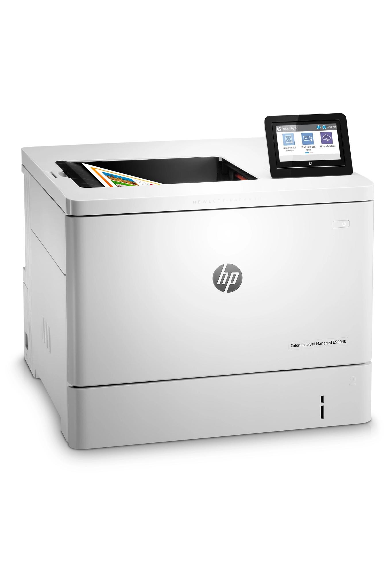 HP Color LaserJet Managed E55040dn A4 color USB 38ppm | JAR Computers HP Color LaserJet Managed E55040dn A4 color USB 38ppm