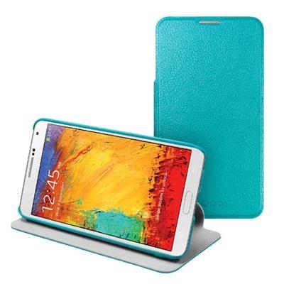 Кожен калъф, тип портфейл за Samsung Galaxy Note 3 N9005 - Mocran Cover Flip Case (син) | JAR Computers Кожен калъф, тип портфейл за Samsung Galaxy Note 3 N9005 - Mocran Cover Flip Case (син)