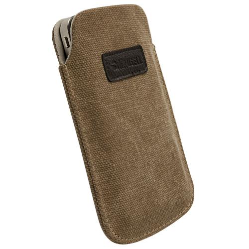 Кожен калъф за iPhone, Sony, HTC, Samsung, Nokia и мобилни телефони - Krusell Uppsala Mobile Pouch L (кафяв) | JAR Computers Кожен калъф за iPhone, Sony, HTC, Samsung, Nokia и мобилни телефони - Krusell Uppsala Mobile Pouch L (кафяв)