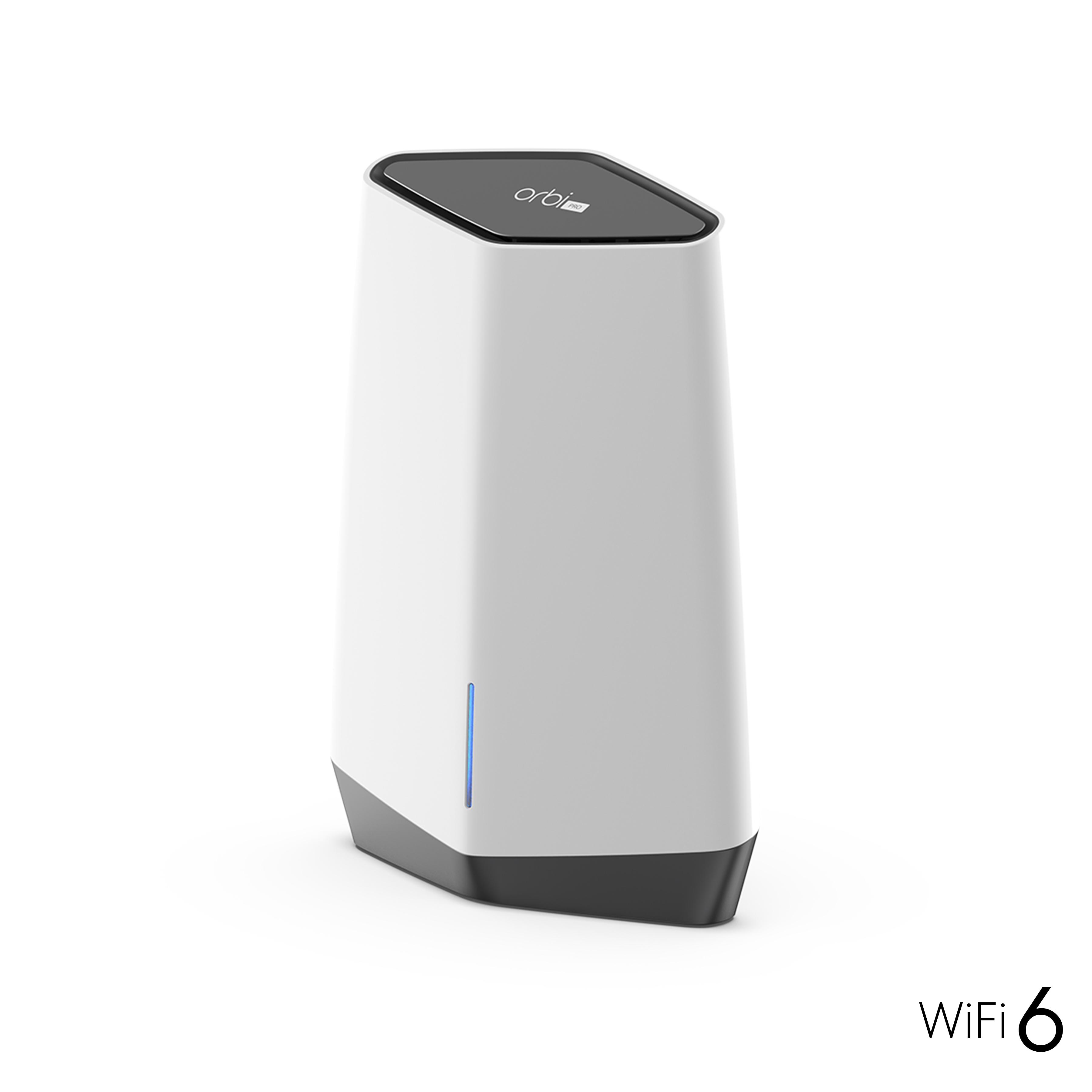 NETGEAR Orbi Pro WiFi 6 Tri-band Mesh System Satelite (SXS80) Трибандов (2,4 GHz / 5 GHz / 5 GHz) Wi-Fi 6 (802.11ax) Сив, Бяла 5 Вътрешен | JAR Computers NETGEAR Orbi Pro WiFi 6 Tri-band Mesh System Satelite (SXS80) Трибандов (2,4 GHz / 5 GHz / 5 GHz) Wi-Fi 6 (802.11ax) Сив, Бяла 5 Вътрешен