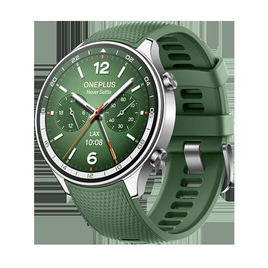 OnePlus Watch 2R 3,63 см (1.43") AMOLED 46 мм Цифров 466 x 466 пиксела Тъчскрийн Зелен Wi-Fi GPS (сателитен) | JAR Computers OnePlus Watch 2R 3,63 см (1.43") AMOLED 46 мм Цифров 466 x 466 пиксела Тъчскрийн Зелен Wi-Fi GPS (сателитен)