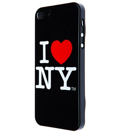 Поликарбонатов кейс за iPhone 5, iPhone 5S, iPhone SE - I love New York (I♥NY) Case (черен) | JAR Computers Поликарбонатов кейс за iPhone 5, iPhone 5S, iPhone SE - I love New York (I♥NY) Case (черен)