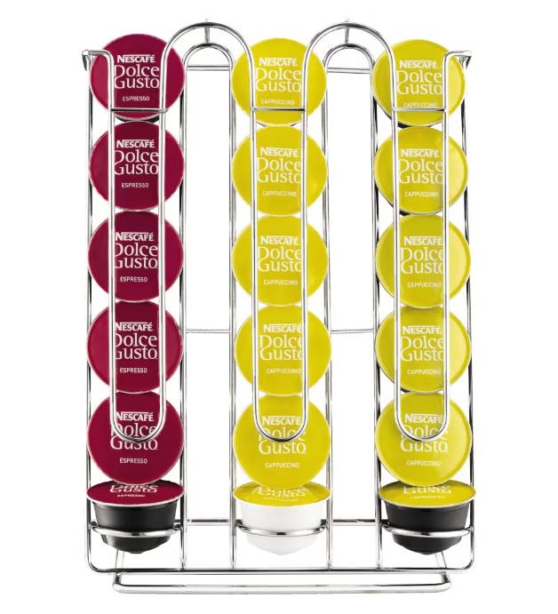 Поставка за съхранение на капсули KRUPS, XB201000 Dolce Gusto, за 18 капсули | JAR Computers Поставка за съхранение на капсули KRUPS, XB201000 Dolce Gusto, за 18 капсули