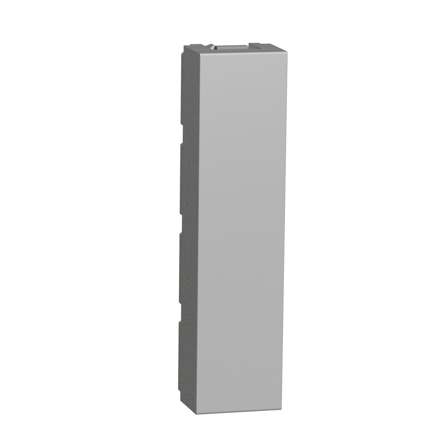 Празен модул, 1/2M, алуминий - SCHNEIDER ELECTRIC New Unica NU986430 | JAR Computers Празен модул, 1/2M, алуминий - SCHNEIDER ELECTRIC New Unica NU986430