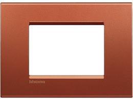 Рамка 3 мод. метална правоъгълна Brick LL Bticino | JAR Computers Рамка 3 мод. метална правоъгълна Brick LL Bticino