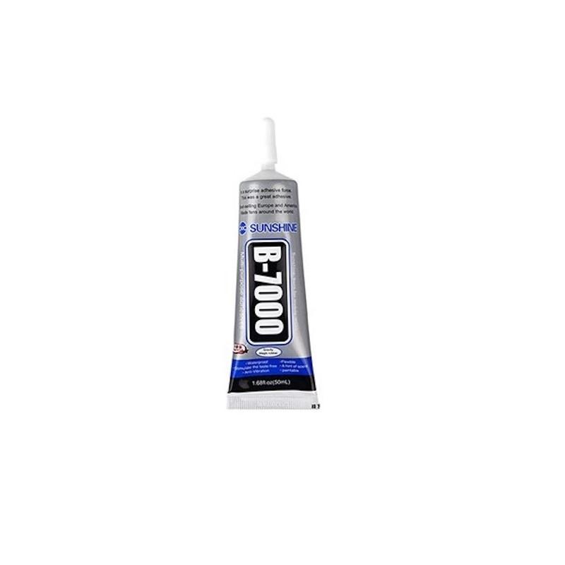 Sunshine B7000 Display Glue 50мл - универсално професионално лепило за ремонтни дейности на смартфони и мобилни устройства (прозрачно)