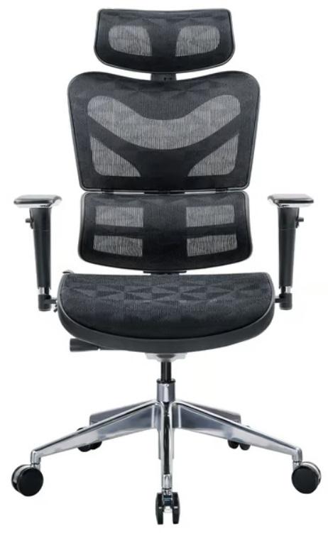 Ергономичен стол RFG - TECH@MAX, черен | JAR Computers Ергономичен стол RFG - TECH@MAX, черен