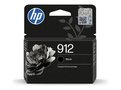 HP 912 Black Original Ink Cartridge | JAR Computers HP 912 Black Original Ink Cartridge