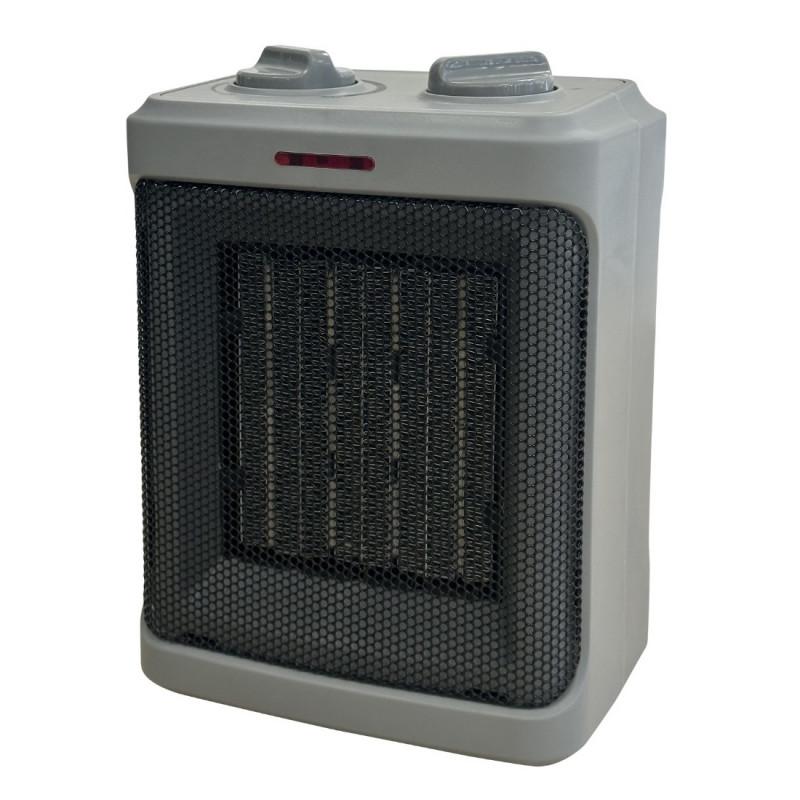 Керамична вентилаторна печка Oliver Voltz OV51970H, 1500W, 3 режима, 2 темп. настройки, Термостат, Защита при преобръщане, Сив | JAR Computers Керамична вентилаторна печка Oliver Voltz OV51970H, 1500W, 3 режима, 2 темп. настройки, Термостат, Защита при преобръщане, Сив