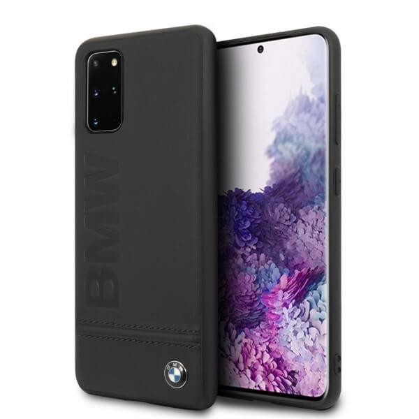 Кожен кейс (естествена кожа) за Samsung Galaxy S20 Plus - BMW Signature Genuine Leather Soft Case (черен) | JAR Computers Кожен кейс (естествена кожа) за Samsung Galaxy S20 Plus - BMW Signature Genuine Leather Soft Case (черен)