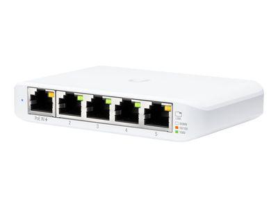 Мрежов суич Ubiquiti UniFi Switch USW Flex Mini - 5 Ports - 4x GE (10/100/1000) - 1x GE (10/100/1000) PoE+ - 5 pcs | JAR Computers Мрежов суич Ubiquiti UniFi Switch USW Flex Mini - 5 Ports - 4x GE (10/100/1000) - 1x GE (10/100/1000) PoE+ - 5 pcs