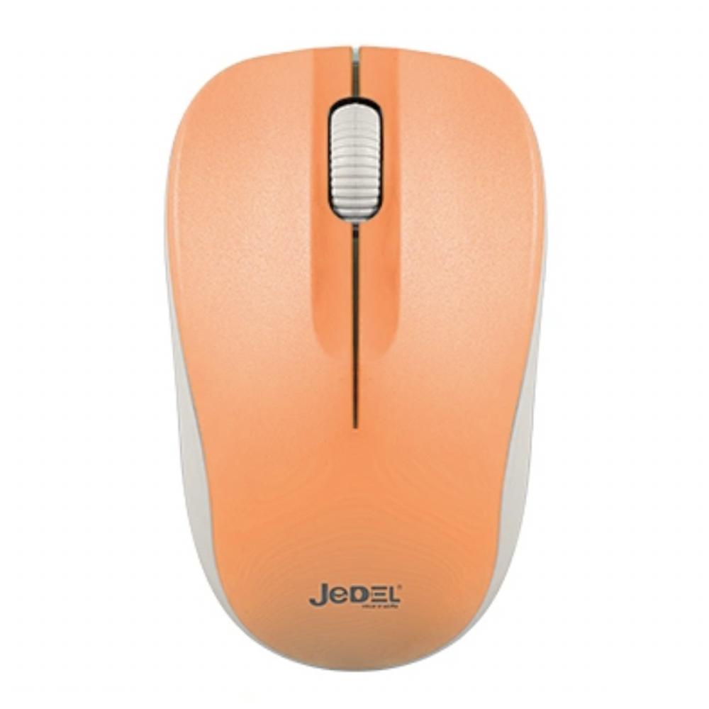 Оптична Безжична мишка Jedel RF - W701, Orange