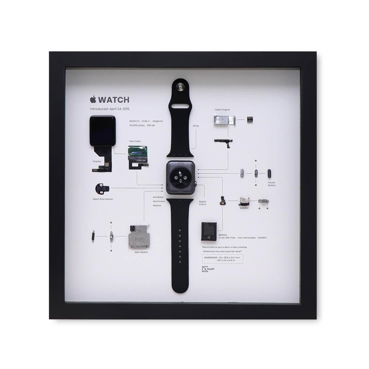 Рамка с разглобен Apple Watch - Xreart iPhone Teardown Frame (първо поколение) | JAR Computers Рамка с разглобен Apple Watch - Xreart iPhone Teardown Frame (първо поколение)
