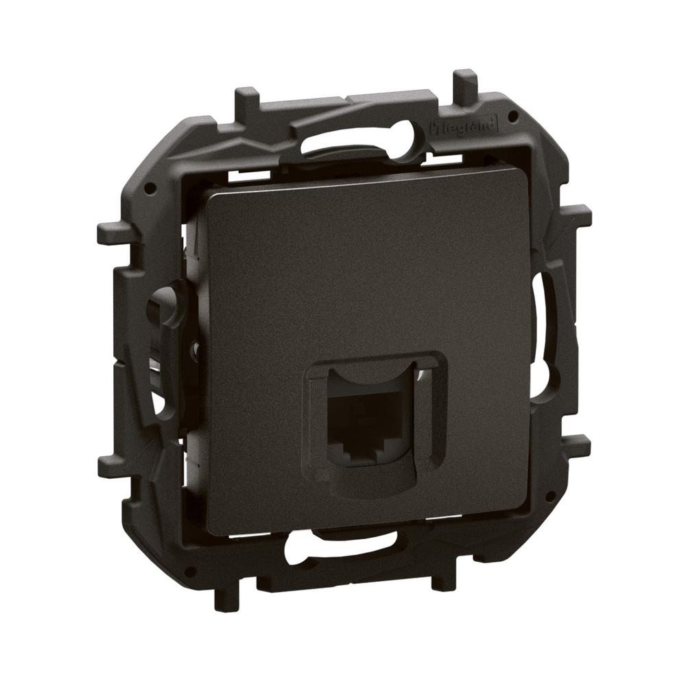 Розетка RJ45 UTP cat.6 Черен - Legrand Niloe New NP4304BK | JAR Computers Розетка RJ45 UTP cat.6 Черен - Legrand Niloe New NP4304BK