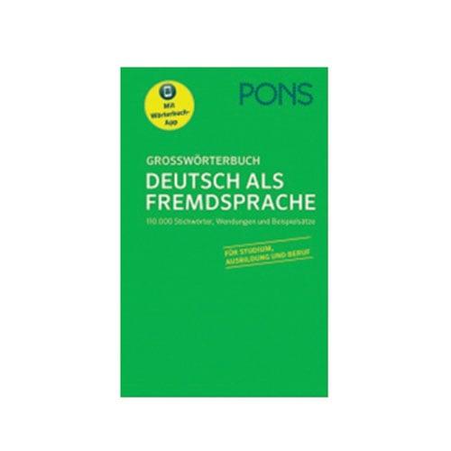 Тълковен Немско - немски речник Grossworterbuch Deutsch als Fremdsprache, с твърди корици, Pons | JAR Computers Тълковен Немско - немски речник Grossworterbuch Deutsch als Fremdsprache, с твърди корици, Pons