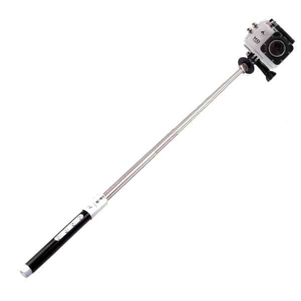 Безжичен блутуут селфи монопод за мобилни устройства - Disphoto Selfie Bluetooth Retractable Monopod (сребрист) | JAR Computers Безжичен блутуут селфи монопод за мобилни устройства - Disphoto Selfie Bluetooth Retractable Monopod (сребрист)