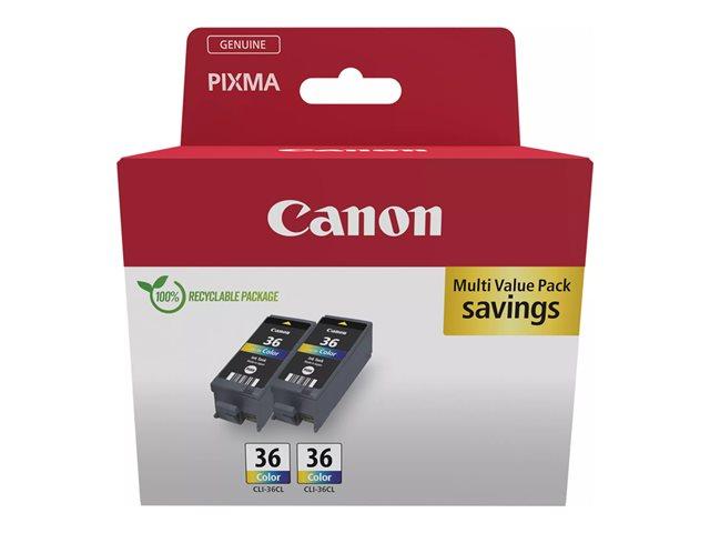 CANON CLI-36 Ink Cartridge Twin Pack | JAR Computers CANON CLI-36 Ink Cartridge Twin Pack