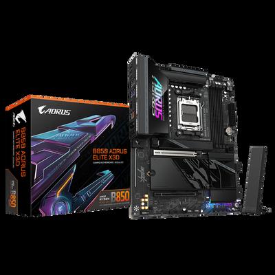 Дънна платка MB GBT AMD AM5 B850 AORUS ELITE X3D | JAR Computers Дънна платка MB GBT AMD AM5 B850 AORUS ELITE X3D