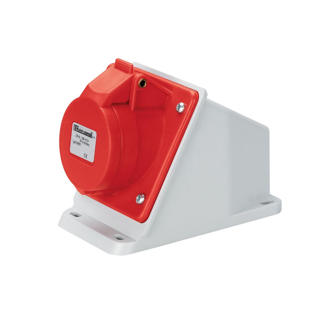 EC690 КОНТАКТ НЕПОДВИЖЕН 32А IP44 3P+E 380-415V | JAR Computers EC690 КОНТАКТ НЕПОДВИЖЕН 32А IP44 3P+E 380-415V