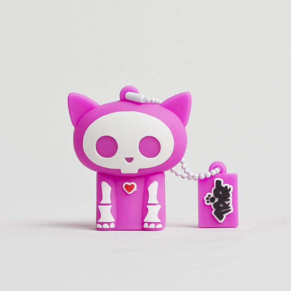 Флаш памет 4GB - USB Tribe Skelanimals Kit the Cat High Speed USB 2.0 Flash Drive 4GB | JAR Computers Флаш памет 4GB - USB Tribe Skelanimals Kit the Cat High Speed USB 2.0 Flash Drive 4GB