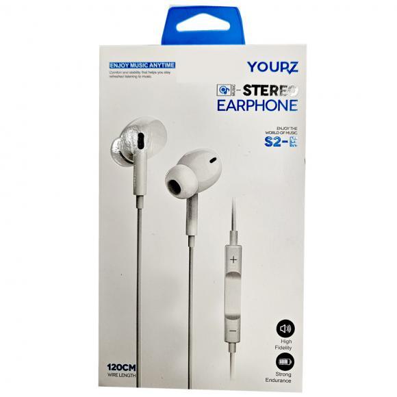 HEADPHONES YOURZ-S2-E Type C White