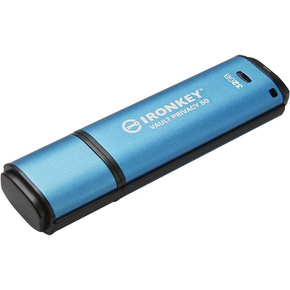 Kingston 32GB IronKey Vault Privacy 50 FIPS197 AES-256 (IKVP50/32GB) (KINIKVP50-32GB)