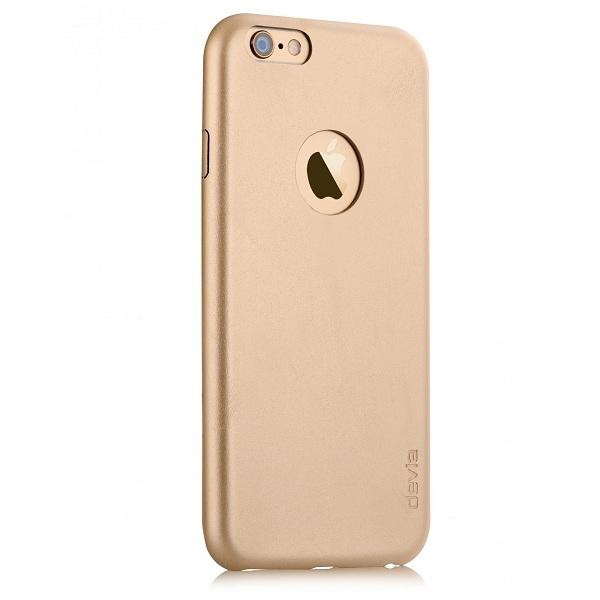 Кожен кейс за iPhone 6, iPhone 6S - Devia Blade Case (златист) | JAR Computers Кожен кейс за iPhone 6, iPhone 6S - Devia Blade Case (златист)
