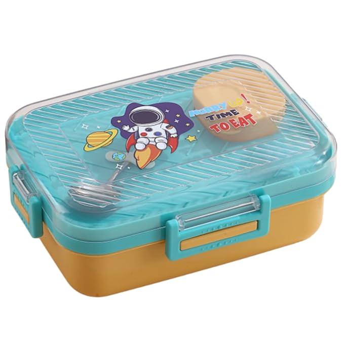 Кутия за храна Lunch box, /син-оранжев/ - #7143 | JAR Computers Кутия за храна Lunch box, /син-оранжев/ - #7143