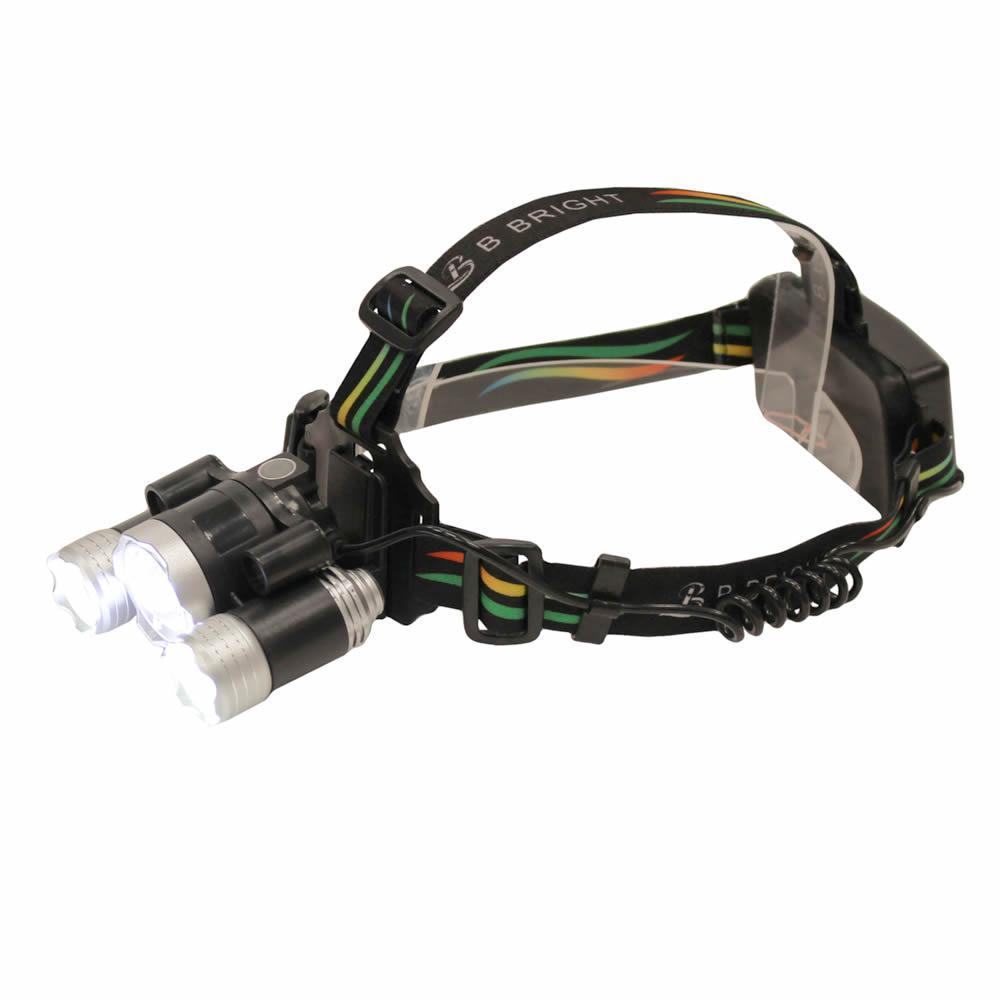 LED TORCH HEAD 236 350Lm ZOOM/BAT