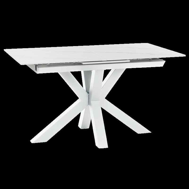 Разтегателна трапезна маса STARGARD - бял 02