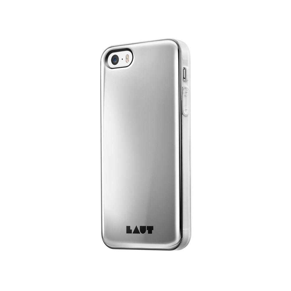 Силиконов (TPU) калъф и покритие за дисплея за iPhone 5S, iPhone 5, iPhone SE - LAUT Huex Case (сребрист) | JAR Computers Силиконов (TPU) калъф и покритие за дисплея за iPhone 5S, iPhone 5, iPhone SE - LAUT Huex Case (сребрист)