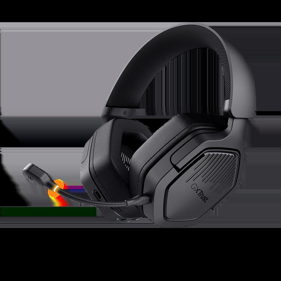 Слушалки с микрофон Trust GXT 493 Carus Безжични