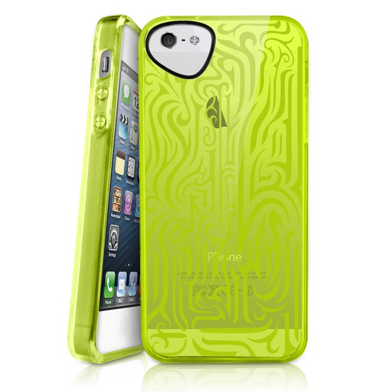 Термополиуретанов калъф за iPhone 5S, iPhone 5, iPhone SE - Itskins Ink Case (жълт) | JAR Computers Термополиуретанов калъф за iPhone 5S, iPhone 5, iPhone SE - Itskins Ink Case (жълт)