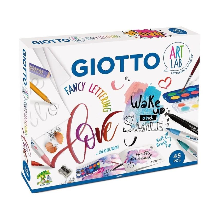 Творчески комплект за краснопис GIOTTO Art Lab Fancy Lettering, 48 части | JAR Computers Творчески комплект за краснопис GIOTTO Art Lab Fancy Lettering, 48 части