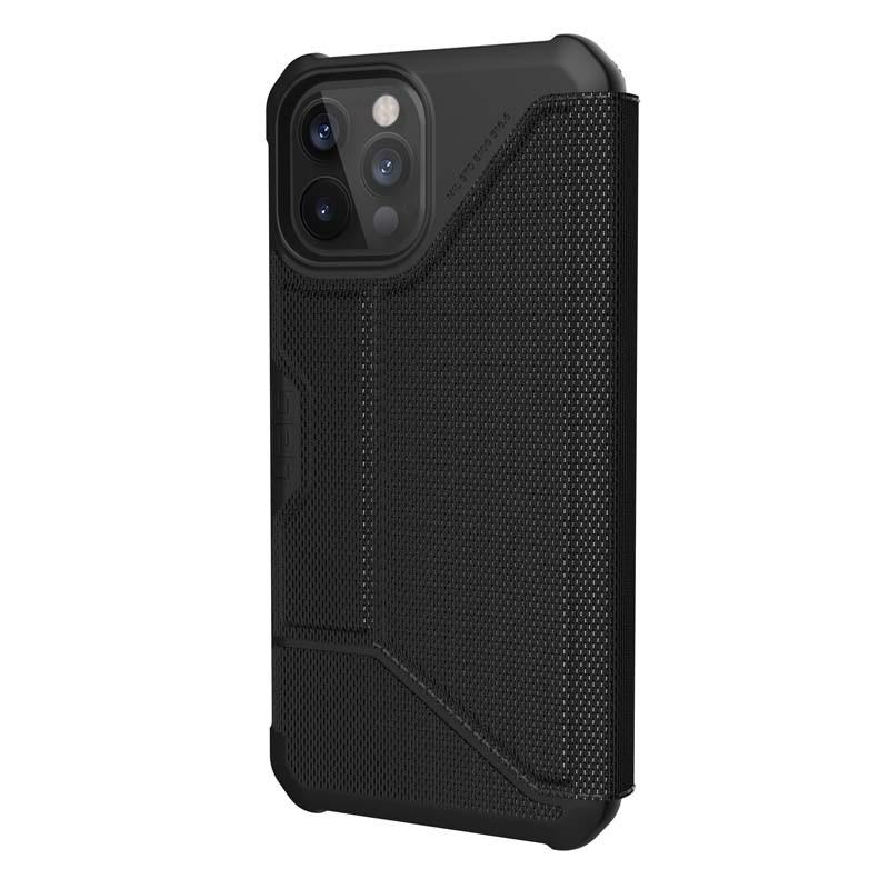 Удароустойчив хибриден кейс, тип портфейл за iPhone 12 Pro Max - Urban Armor Gear Metropolis Fiber Armor Armortex Case (черен) | JAR Computers Удароустойчив хибриден кейс, тип портфейл за iPhone 12 Pro Max - Urban Armor Gear Metropolis Fiber Armor Armortex Case (черен)