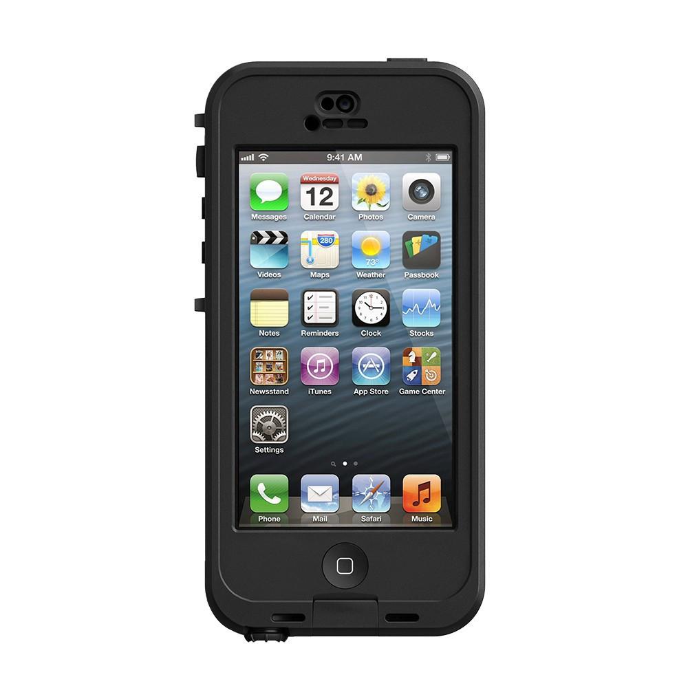 Удароустойчив и водоустойчив кейс за iPhone 5S, iPhone 5, iPhone SE - LifeProof Nuud (черен) | JAR Computers Удароустойчив и водоустойчив кейс за iPhone 5S, iPhone 5, iPhone SE - LifeProof Nuud (черен)