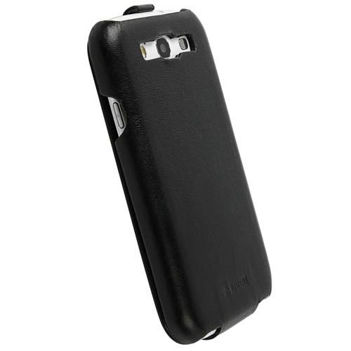 Вертикален кожен калъф с капак за Samsung Galaxy S3 i9300 - Krusell Donso SlimCover | JAR Computers Вертикален кожен калъф с капак за Samsung Galaxy S3 i9300 - Krusell Donso SlimCover