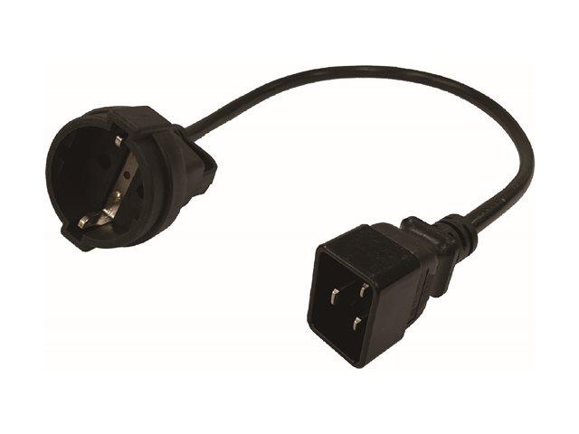 APC EPDU power cord Schuko to C20 0.5m                                      