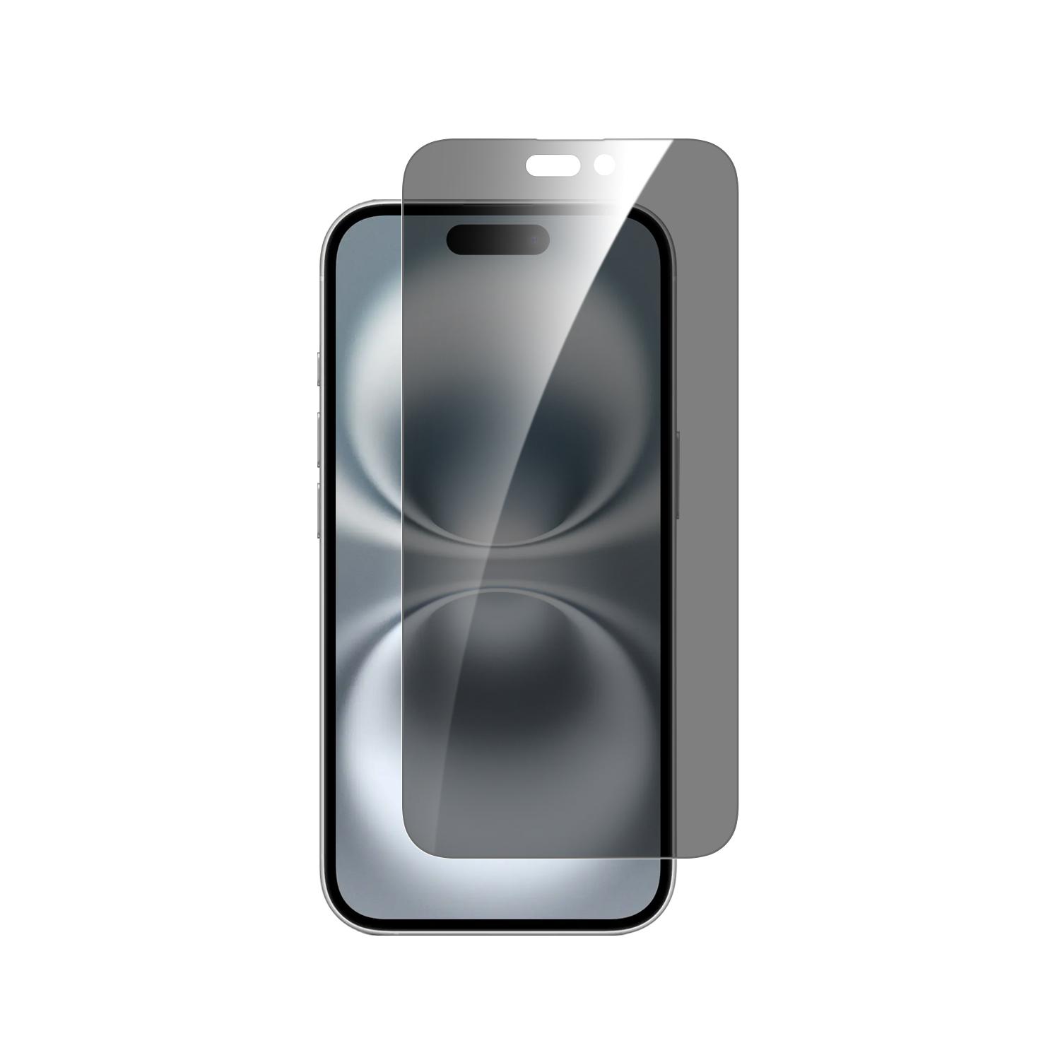 Dviced privacy tempered glass screen protector for iPhone 16 with applicator | JAR Computers Dviced privacy tempered glass screen protector for iPhone 16 with applicator