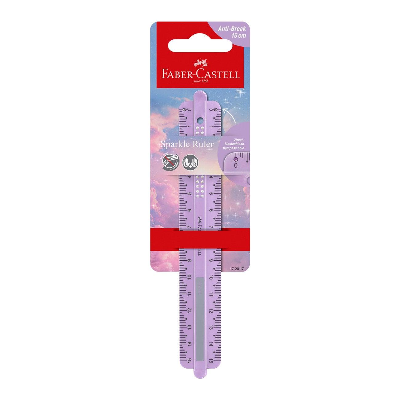 Faber-Castell Линия Sparkle, нечуплива, 15 cm, асорти