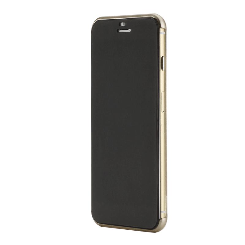 Калъф, тип портфейл за iPhone 6 Plus, iPhone 6S Plus - Rock Flip Case DR.V Series (черен-златист) | JAR Computers Калъф, тип портфейл за iPhone 6 Plus, iPhone 6S Plus - Rock Flip Case DR.V Series (черен-златист)
