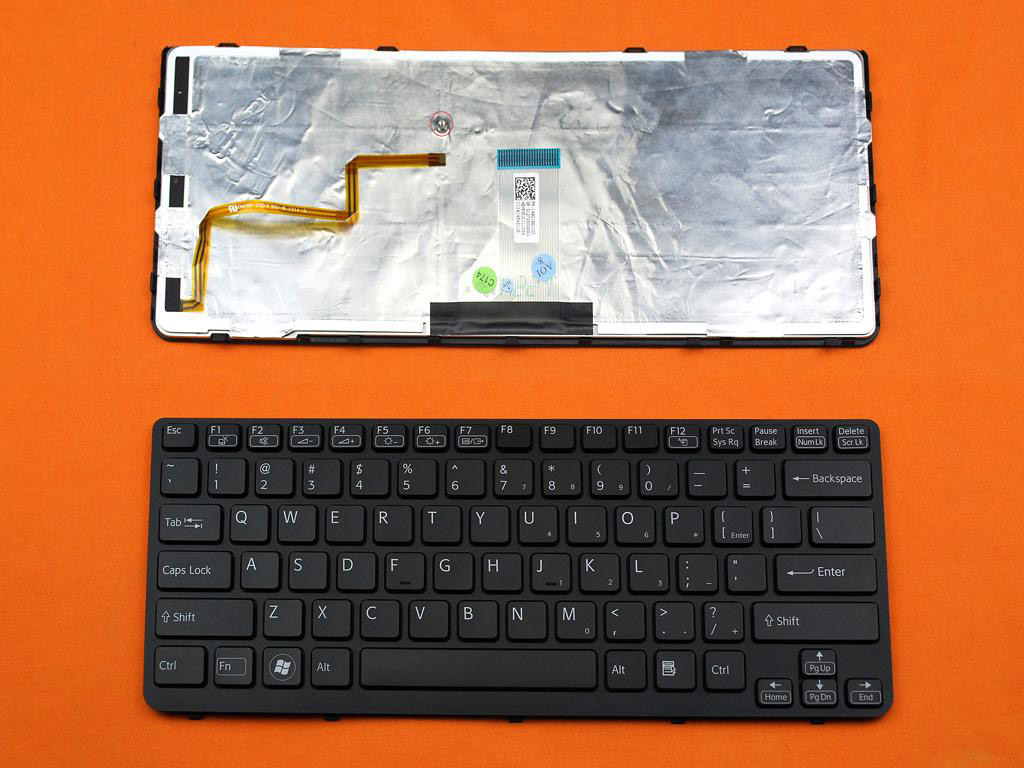Клавиатура за лаптоп Sony Vaio SVE14 Black Frame Black With Backlit US | JAR Computers Клавиатура за лаптоп Sony Vaio SVE14 Black Frame Black With Backlit US