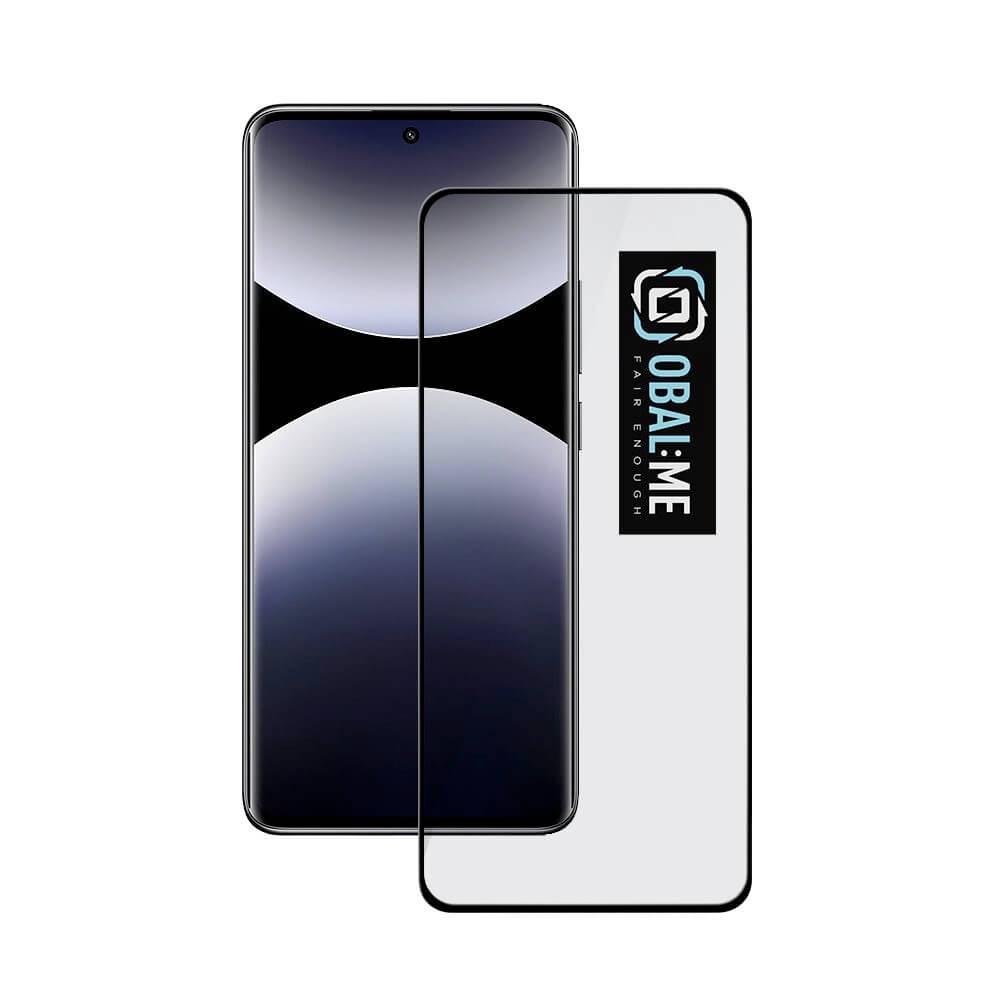 Обхващащо и ръбовете стъклено защитно покритие за дисплея на Xiaomi Redmi Note 14 Pro Plus 5G - OBALME Tempered Glass Screen Protector 5D (черен-прозрачен) | JAR Computers Обхващащо и ръбовете стъклено защитно покритие за дисплея на Xiaomi Redmi Note 14 Pro Plus 5G - OBALME Tempered Glass Screen Protector 5D (черен-прозрачен)