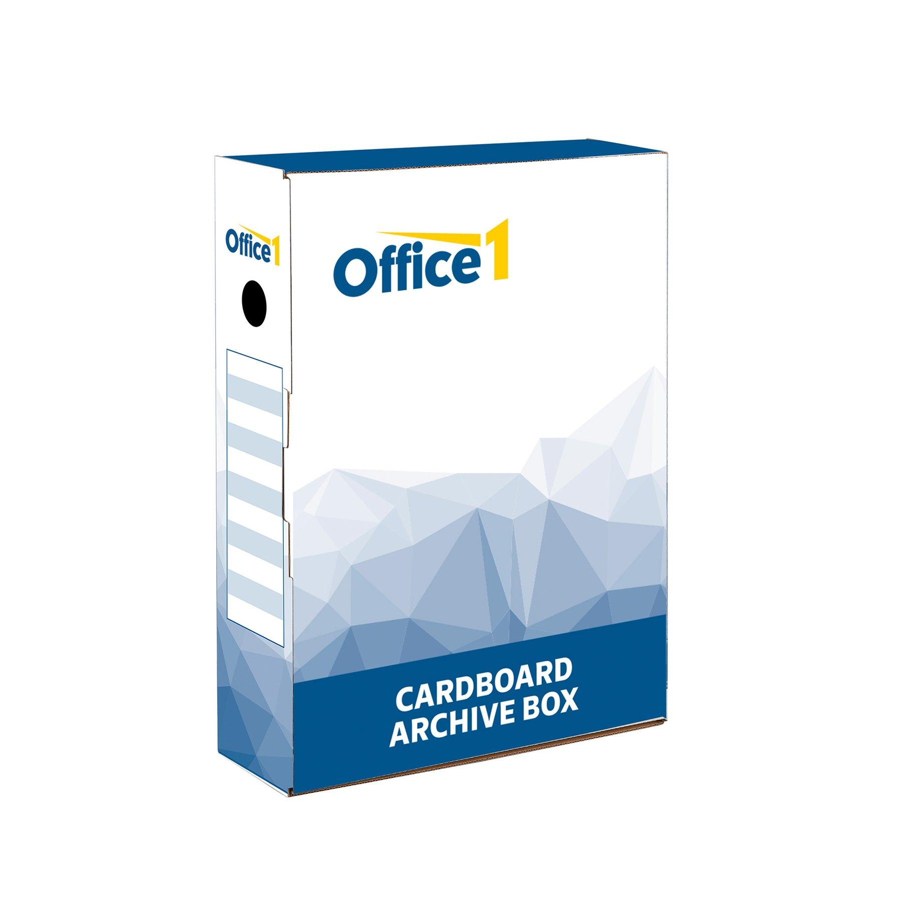 Office 1 Архивна кутия, 340 х 250 х 80 mm, микровелпапе | JAR Computers Office 1 Архивна кутия, 340 х 250 х 80 mm, микровелпапе