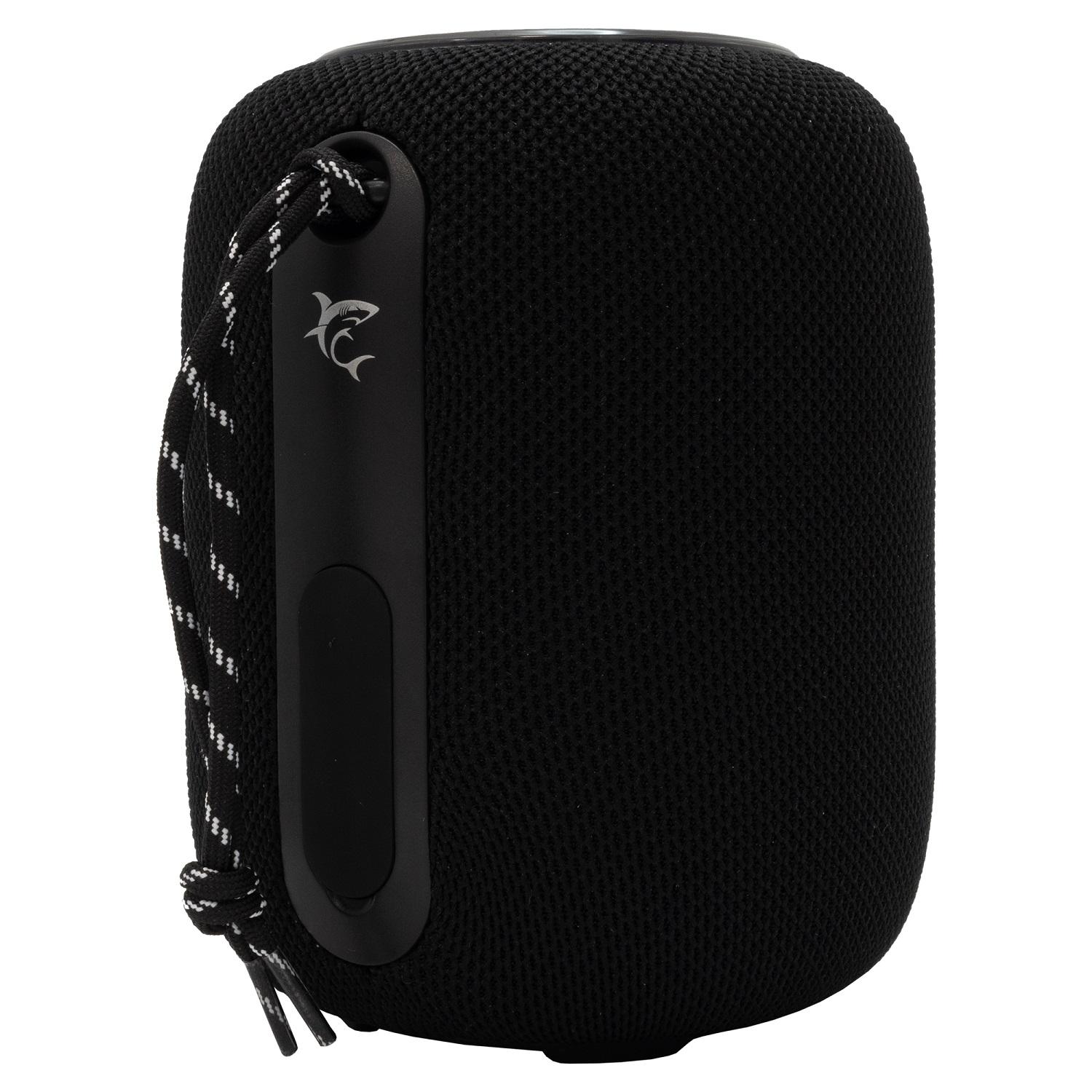 SBOX GBT-619 IDAKKA BLACK :: Тонколонка Bluetooth White Shark DHAK, 2 x 5W RMS, 2400mAh, черен